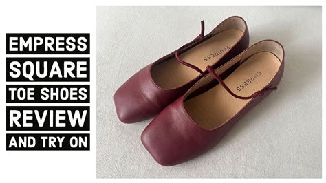 35 at Amazon. . Empress square toe flat review